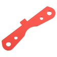 ARAC9048 support de suspension Rear-Front RF ARRMA en aluminium rouge, fabrique avec precision pour remplacer directement le support de suspension d'origine.
