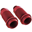 ARAC9071 ensemble de 2 corps d'amortisseurs ARRMA 16 x 51 mm en aluminium rouge, concus pour assurer un fonctionnement efficace de la suspension.