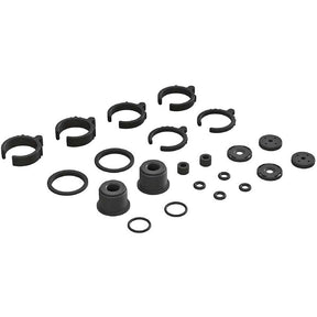 ARAC9094 ensemble de pieces et joints toriques ARRMA pour l'entretien de 2 amortisseurs des KRATON et OUTCAST 4X4 BLX 4S compatibles.