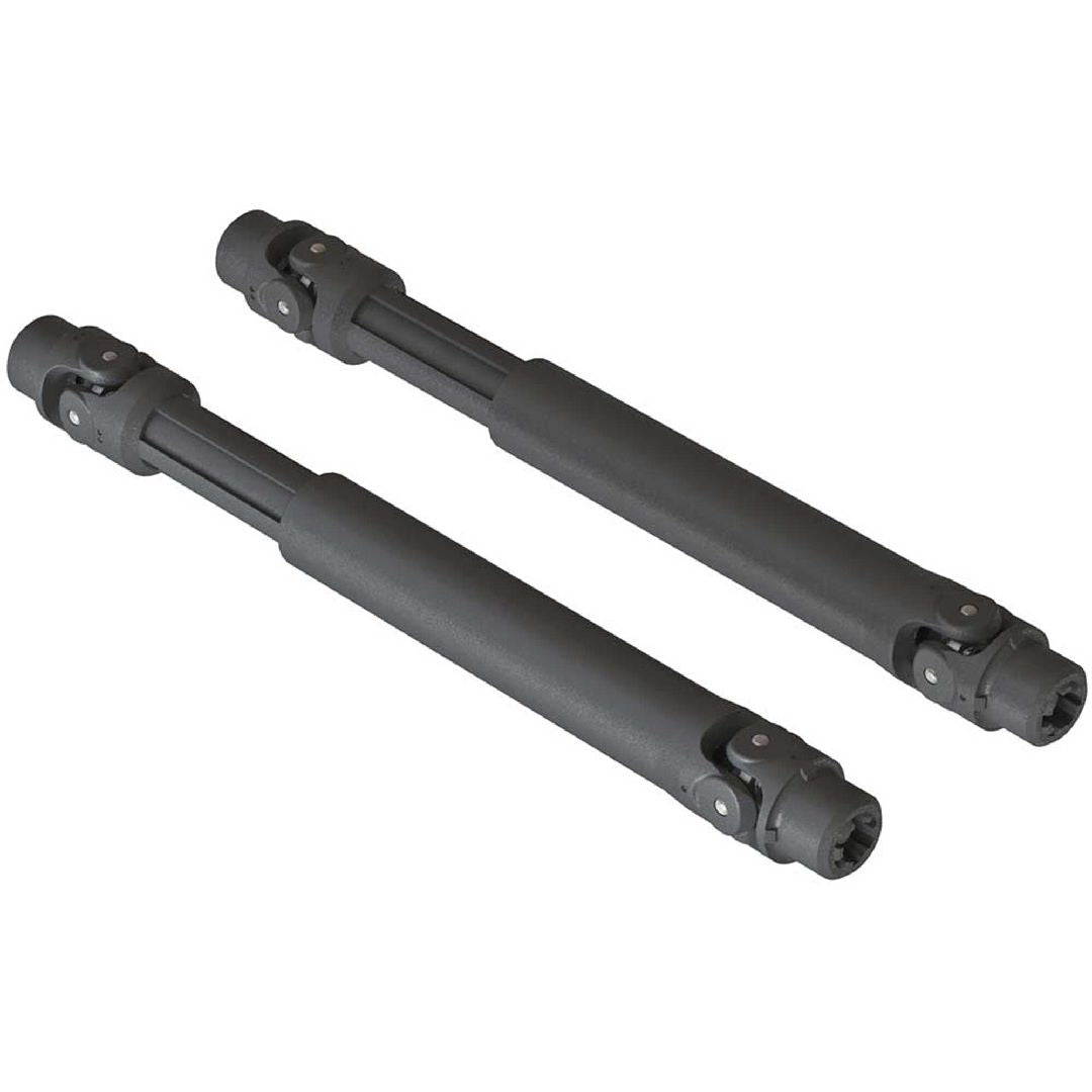 ARAC9121 ensemble de 2 cardans arriere coulissants UJ ARRMA en composite avec goupilles en acier pour KRATON 4S ARA102690 et OUTCAST 4S ARA102692.