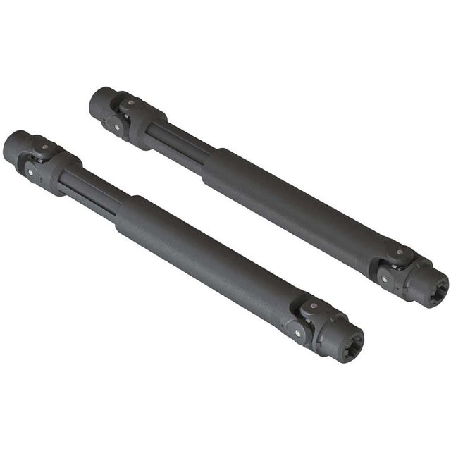 ARAC9121 ensemble de 2 cardans arriere coulissants UJ ARRMA en composite avec goupilles en acier pour KRATON 4S ARA102690 et OUTCAST 4S ARA102692.