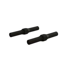 ARAC9378 ensemble de 2 biellettes reglables ARRMA M4 x 34 mm en acier noir avec filetages de precision pour les vehicules ARRMA compatibles.