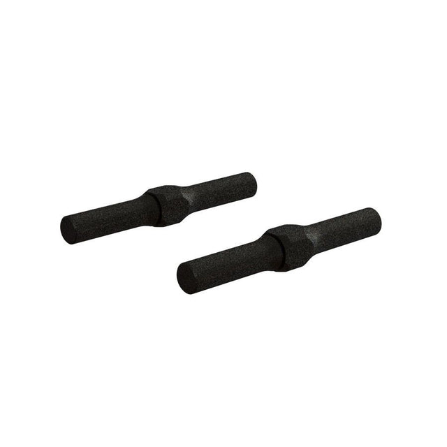 ARAC9378 ensemble de 2 biellettes reglables ARRMA M4 x 34 mm en acier noir avec filetages de precision pour les vehicules ARRMA compatibles.