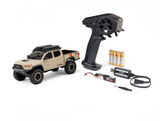 AXI-3289T2 Axial SCX30 Toyota Tacoma TRD Pro 4X4 RTR 1/30 vert avec radio Spektrum, batterie LiPo 2S 160 mAh, chargeur USB et eclairage DEL.