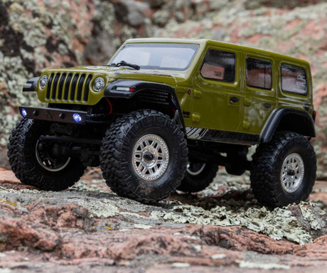 Axial SCX24 Jeep Wrangler JLU – Micro rock crawler RC 1/24 4×4 brushed – AXI00002V3 – Univers RcLoisirs