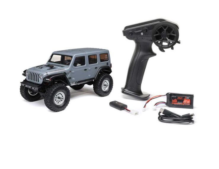 Axial SCX24 Jeep Wrangler JLU – Micro rock crawler RC 1/24 4×4 brushed – AXI00002V3 – Univers RcLoisirs