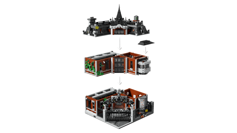 Arkham Asylum™ – LEGO® Batman™ 76300 – Univers RcLoisirs