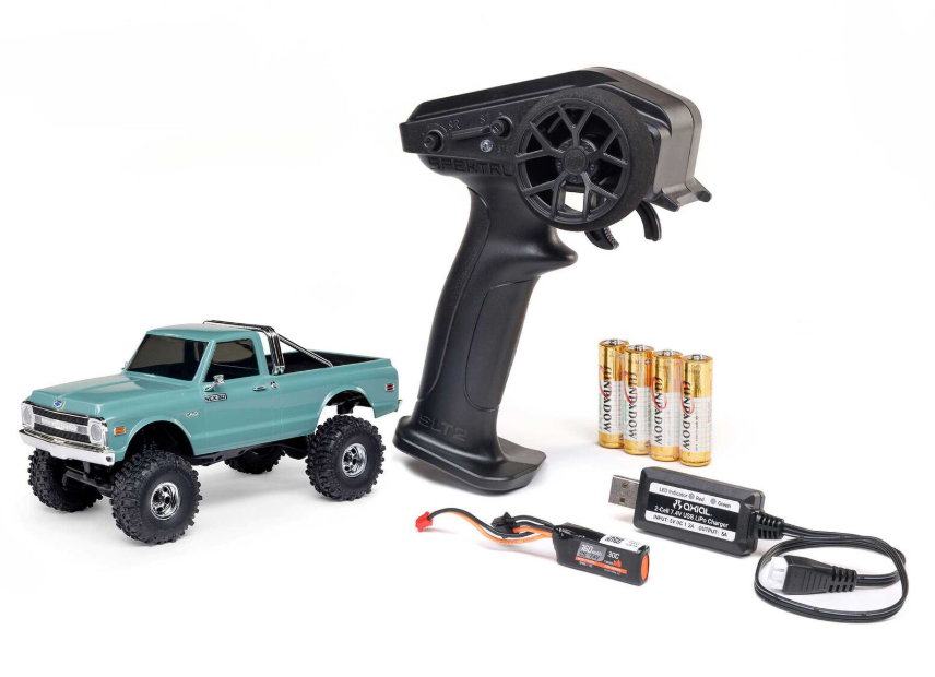 Axial AXI-2260 – SCX30 Chevrolet K10 – 1/30 RTR 4WD Brushed Micro Rock Crawler – Univers RcLoisirs