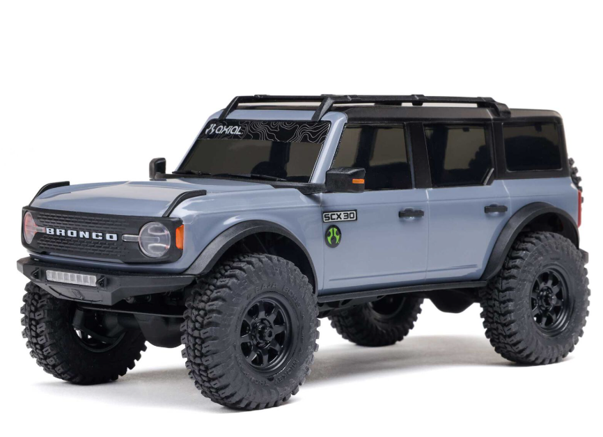 AXI2048 – SCX30 Ford Bronco – 1/30 – RTR 4WD Rock Crawler - Univers RcLoisirs