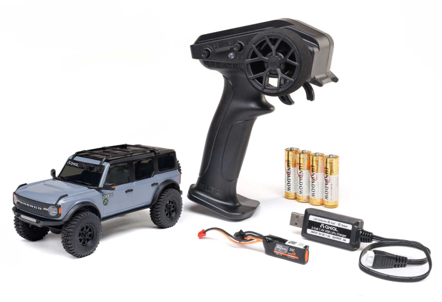 AXI2048 – SCX30 Ford Bronco – 1/30 – RTR 4WD Rock Crawler - Univers RcLoisirs