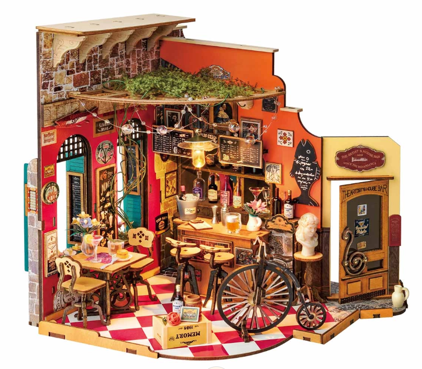 Bar-Restaurant Cheers – Rolife DG12 – Mini-maison à assembler - Univers RcLoisirs