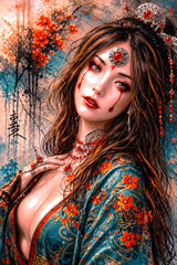 Peinture diamant 5D - Haute Gamme - Beauté interdite