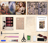 Belle au bois dormant – Book Nook 3D en bois – LED – Haute gamme – Univers RcLoisirs