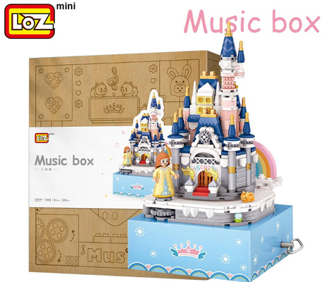 Boîte à château rotative – LOZ 1220 – Mini blocs à assembler – Univers RcLoisirs