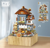 Boîte à musique Moulin à vent – LOZ 1239 – Mini blocs à assembler – Univers RcLoisirs