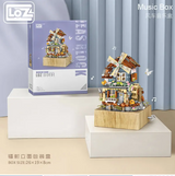 Boîte à musique Moulin à vent – LOZ 1239 – Mini blocs à assembler – Univers RcLoisirs