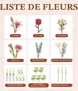 Boite à fleurs – ROKR TW03H – Puzzle 3D en bois à assembler – Univers RcLoisirs