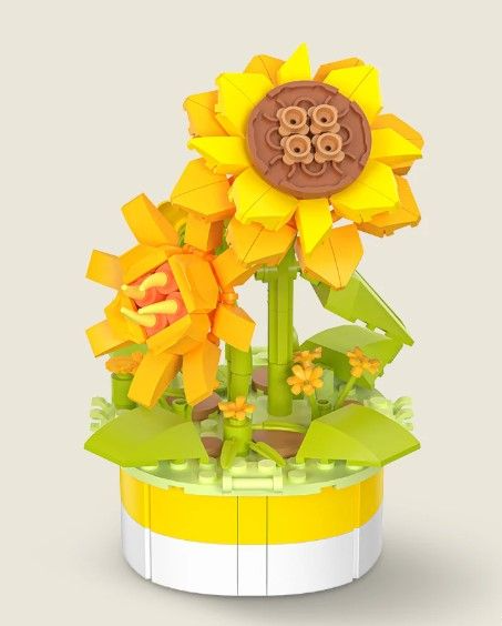 Bontanique Tournesol – LOZ 1028 – Mini blocs à assembler – Univers RcLoisirs