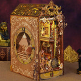 Book Nook 3D – Égypte antique – En bois avec éclairage LED – Univers RcLoisirs