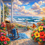 PRÉ-COMMANDE / Peinture diamant 5D - Haute Gamme - Brise marine - Univers RcLoisirs