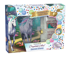 Journal intime licorne - Peinture diamant - Univers RcLoisirs