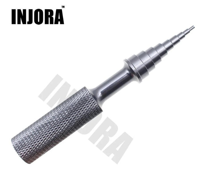 CRAW20161039 outil INJORA pour installation et retrait rapide des roulements RC compatible avec dimensions 2mm à 14mm pour entretien précis chez Univers RcLoisirs