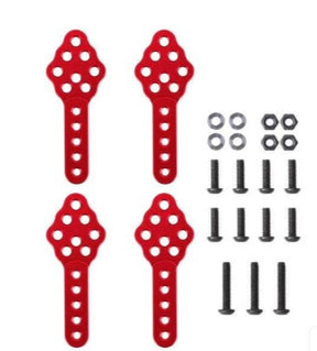 CRAW2017329_RD – Supports d’amortisseurs CNC metal réglables hauteur & angle pour crawler 1/10 – Univers RcLoisirs