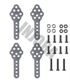 CRAW2017329 – Supports d’amortisseurs CNC réglables hauteur & angle pour crawler 1/10 – Univers RcLoisirs