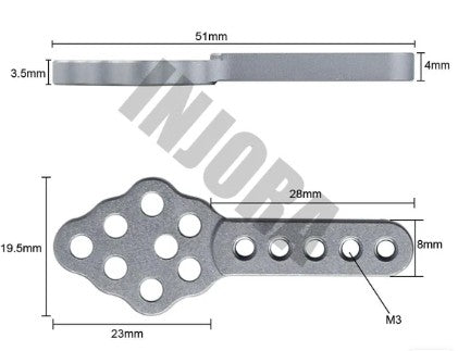 CRAW2017329 – Supports d’amortisseurs CNC réglables hauteur & angle pour crawler 1/10 – Univers RcLoisirs - 2