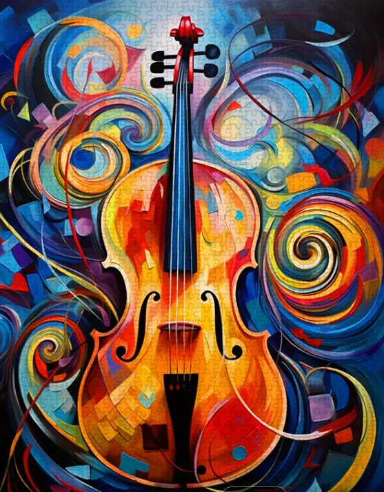 Violon vibrant – Casse-tête – 1000 pièces