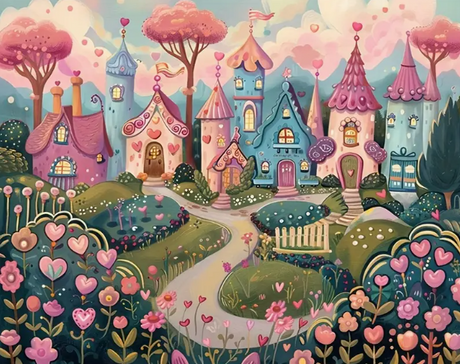 Village d'enfance – Casse-tête – 1000 pièces