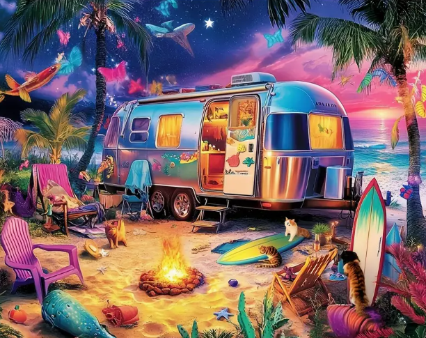 Les vacances – Casse-tête – 1000 pièces