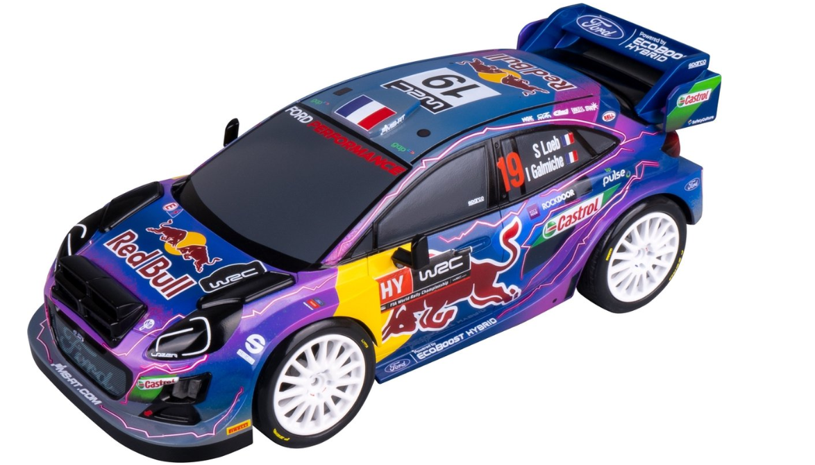 Red Bull Night Mode / Puma #19 – R/C 1:18 – Loeb & Galmiche - NIKKO