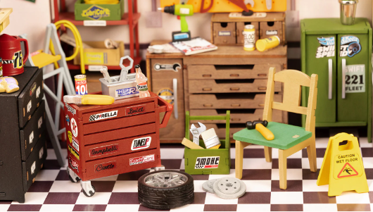 Garage et Atelier – Rolife DG165 – Miniature à assembler