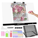 Artdot - Planche lumineuse A2 LED - USB - 1500lux