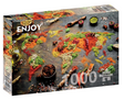 Carte du monde en épices – Casse-tête – 1000 pièces - Univers RcLoisirs