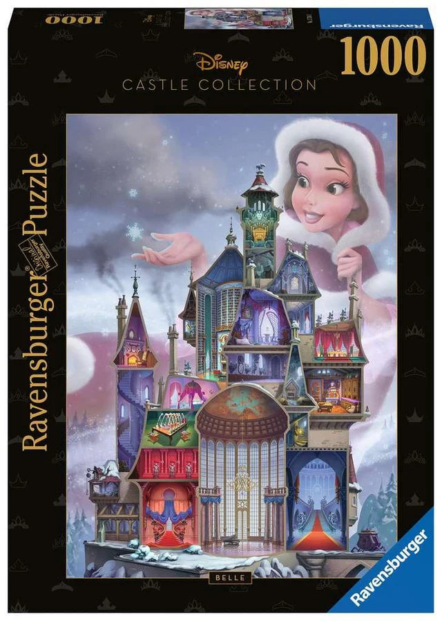 Assemblez le château de la Bête pièce par pièce pour des heures de plaisir et un dénouement heureux!