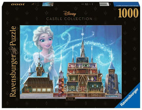Laissez le royaume magique d’Arendelle de la Reine des neiges vous réchauffer le cœur dans notre puzzle de la série des châteaux de Disney : Elsa!