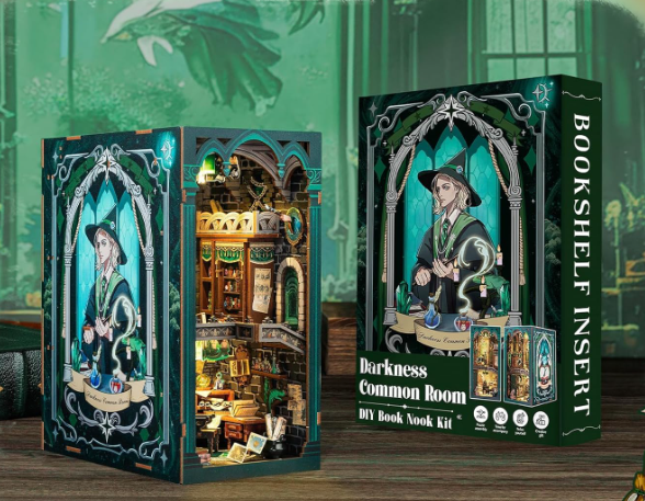 Chambre magique – Book Nook 3D en bois – LED – Haute gamme – Univers RcLoisirs