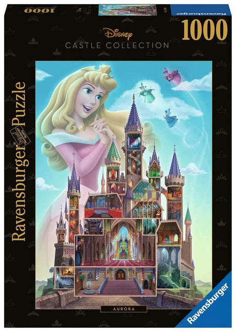 Trouvez le grand amour et le rêve dans notre puzzle de la série des châteaux de Disney : Aurore et vivez heureux jusqu’à la fin des temps!