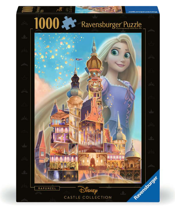Chateau de Disney - Raiponce – Casse-tête – 1000 pièces – Univers RcLoisirs