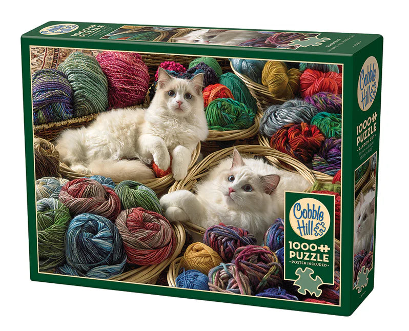 Chats de chiffon – Casse-tête – 1000 pièces - Univers RcLoisirs