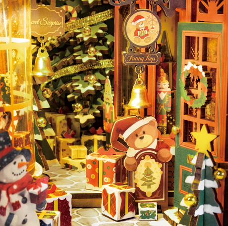 Christmas Street – Rolife TGC06 – Miniature à assembler – Univers RcLoisirs