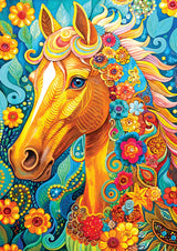 Crinière fleurie – Casse-tête – 1000 pièces – Enjoy – Univers RcLoisirs