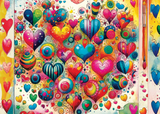 DE-2400-2 - All About Love - Casse-tête - 1000 pièces - Univers RcLoisirs