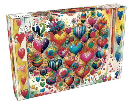 DE-2400-2 - All About Love - Casse-tête - 1000 pièces - Univers RcLoisirs