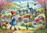 DE-26027 - Delfy - Walking Toward Home - Casse-tête - 1000 pièces - Univers RcLoisirs