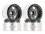 DGW-1958GL Jantes beadlock deep dish aluminium et laiton 1.9 pour crawler 1/10 - Univers RcLoisirs
