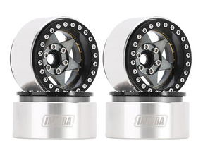 DGW-1958GL Jantes beadlock deep dish aluminium et laiton 1.9 pour crawler 1/10 - Univers RcLoisirs