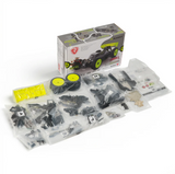DSK08 KIT buggy Rlaarlo Dragon Scale Knight 1/8 4X4 a assembler, chassis aluminium 7075-T6, trois differentiels et amortisseurs hydrauliques. Electronique vendue separement.